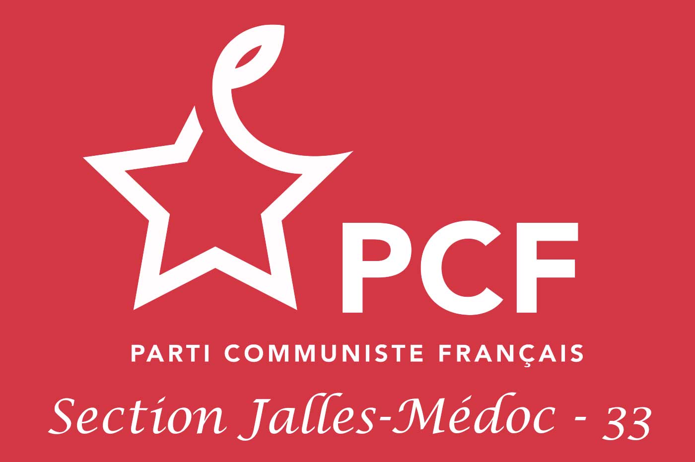 Logo PCF Jalles-Médoc