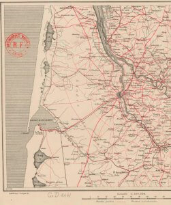 Plan Ligne LesparreSt-Symphorien1896