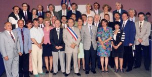 Conseil Municipal . Saint-Médard en Jalles. 1995