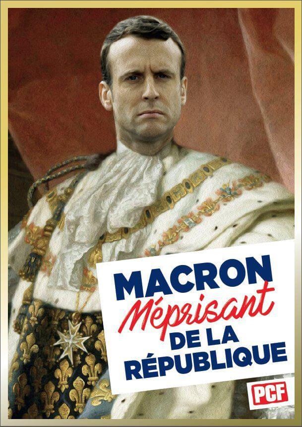 Macron, Méprisant de la République