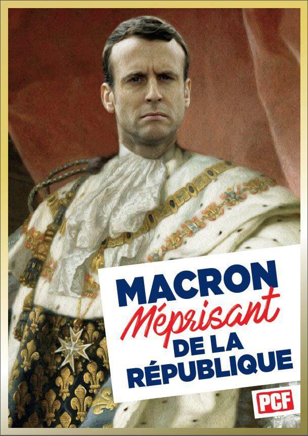 Macron, Méprisant de la République Macron, Méprisant de la République
