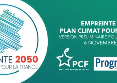 Climat Empreinte 2050 : Un plan pour bousculer les logiques capitalistes
